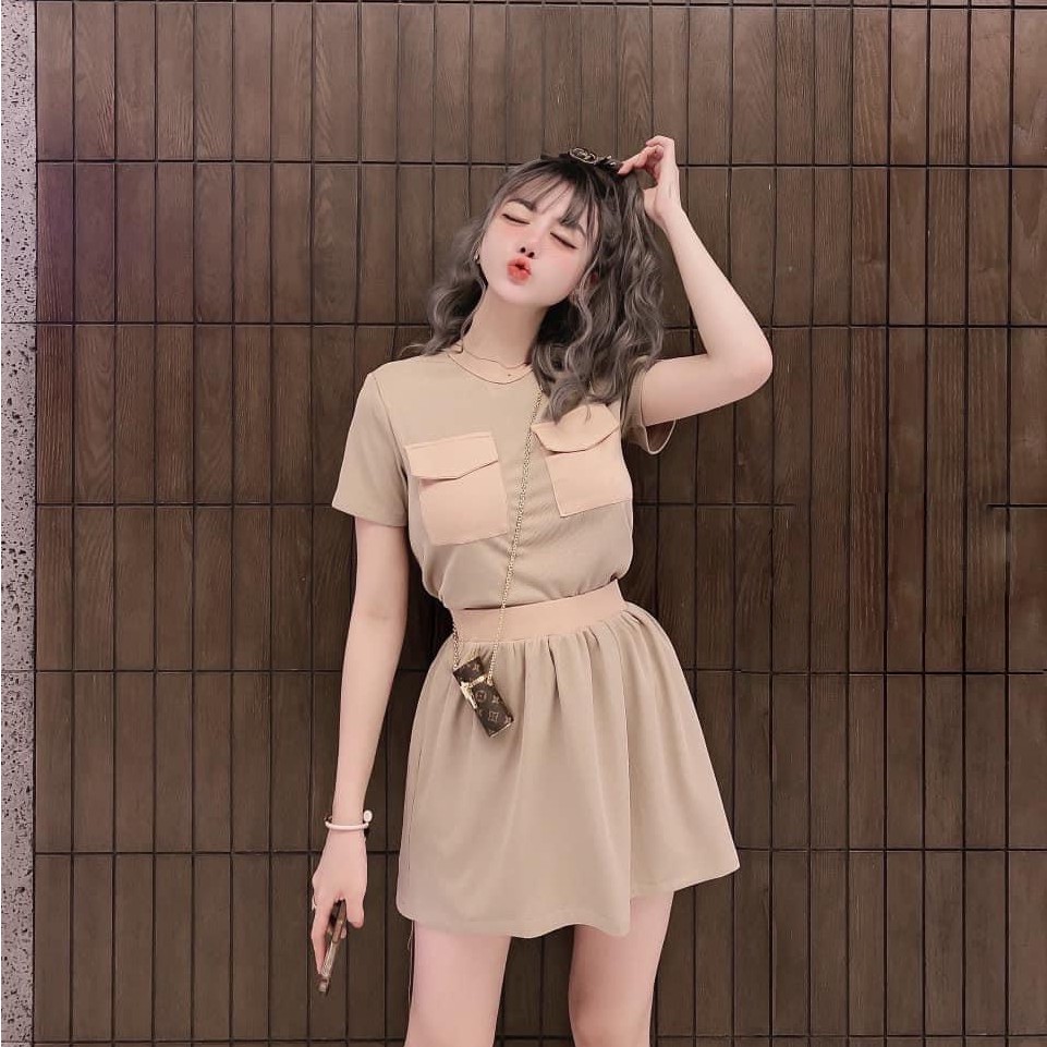 Set đồ nữ cá tính, set váy bộ đi chơi sang chảnh mùa hè đẹp 8A00140 | BigBuy360 - bigbuy360.vn