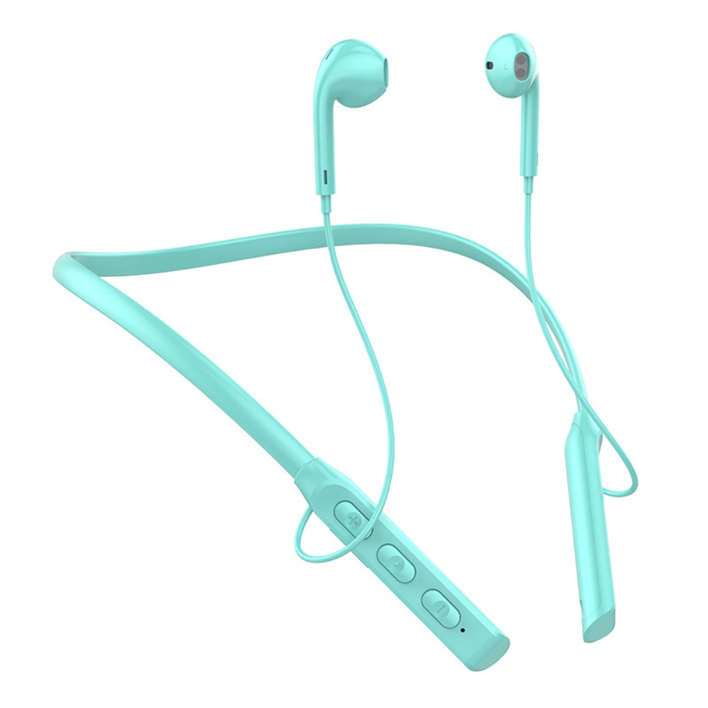 New TWS Không Dây Halter Neck Bluetooth Cổ-gắn Tai Nghe Tai Nghe Stereo Loa Siêu Trầm Treo Từ tai nghe Thể Thao Không Thấm Nước Tai Nghe. Vrru
