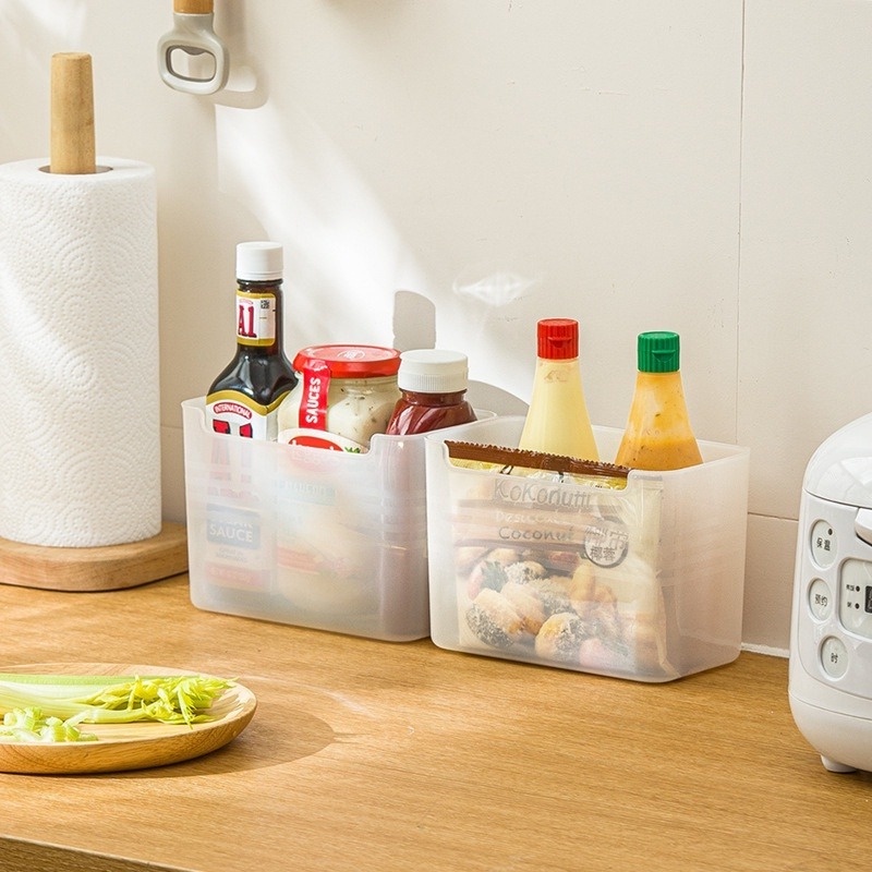 Hộp Đựng Thực Phẩm Có Cửa Tủ Lạnh Tiện Lợi Dành Cho Nhà Bếp