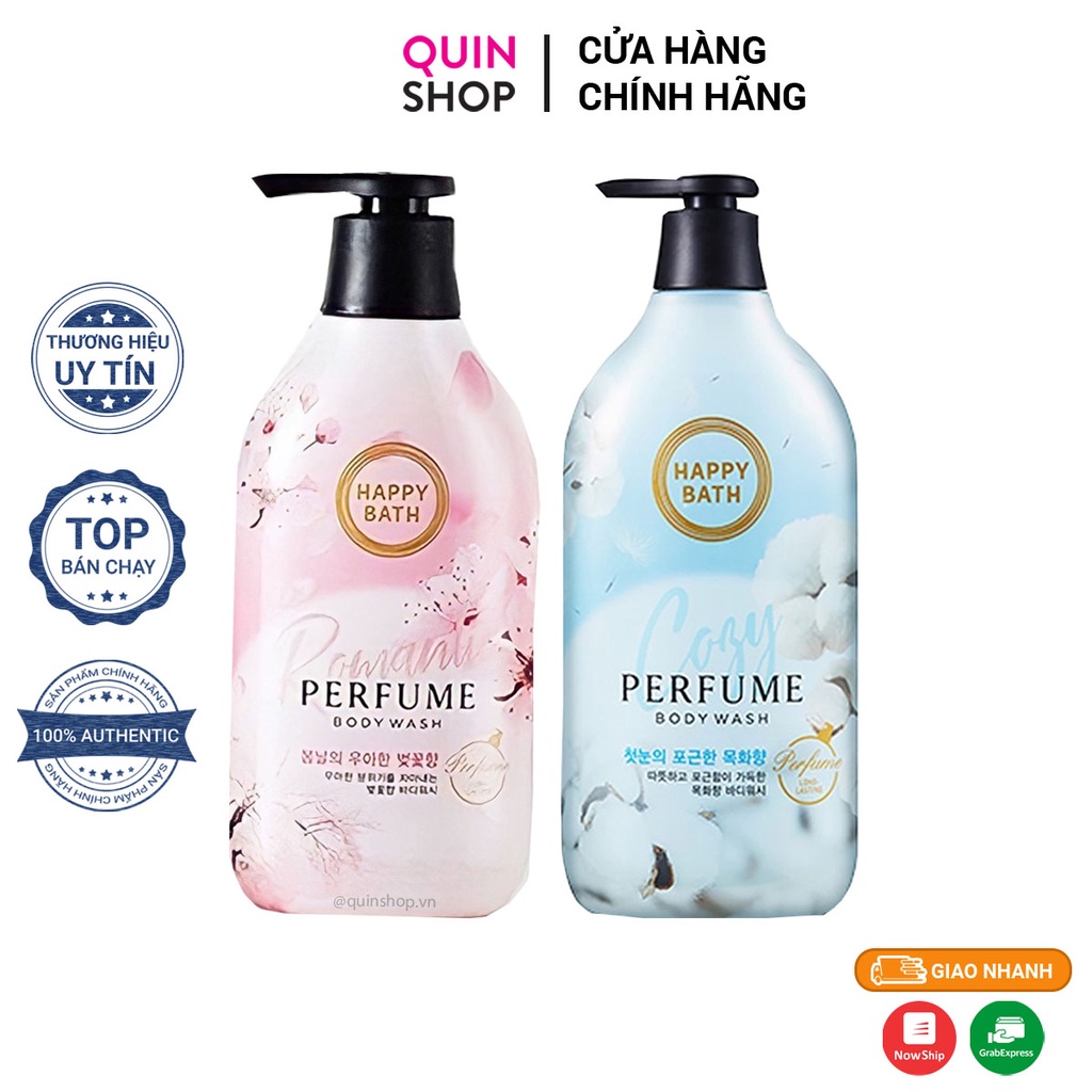 Sữa Tắm Hương Hoa Happy Bath Body Wash