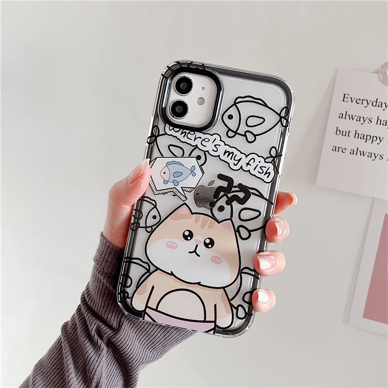 Ốp Điện Thoại Mềm Hình Shiba Inu 3 Trong 1 Cho iphone 13 12 Mini Pro Max 6 6s 7 8 Plus XR XS Max 11 Pro Max