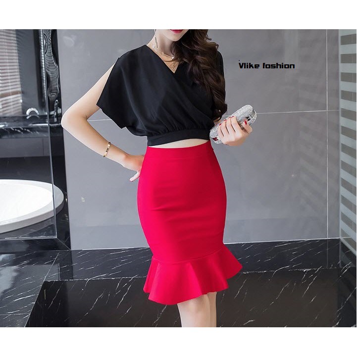(HÀNG THIẾT KẾ) Chân váy đuôi cá full size