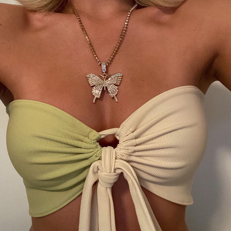 Áo bra quây 3 kiểu mặc sexy - croptop biến hóa phong cách mới lạ 2022