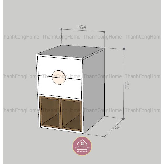 (Giao Nhanh 24h) Tủ Áo Phòng Ngủ Đẹp (TA01) Mẫu Tủ Đẹp Xinh Hiện Đại Gía Rẻ | ThanhCongHome