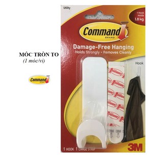 Móc treo, dán tường Command 3M