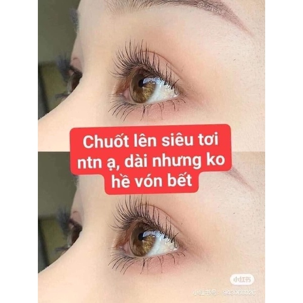 Mascara Thần Thánh Siêu Tự Nhiên, Tơi Và Dài Mi, Không Vón Cục