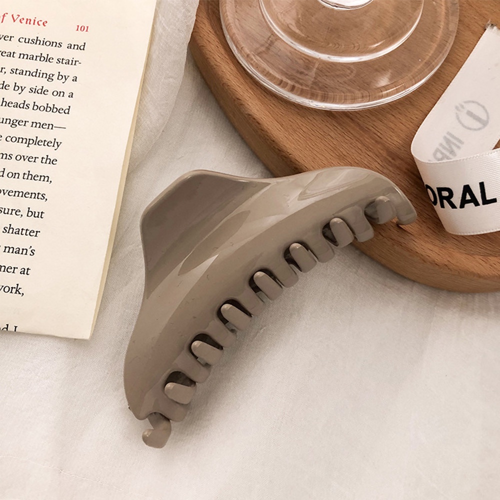 Kẹp tóc càng cua đơn giản nhiều màu phong cách Hàn Quốc cho nữ