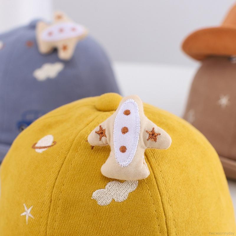 Mũ lưỡi trai thiết kế hoạt hình mềm mại đáng yêu dành cho bé