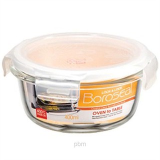 Hộp thủy tinh Lock&Lock Clear tròn 400ml LLG822