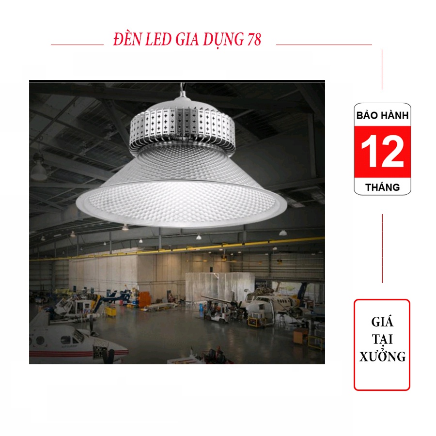 Đèn Xưởng Công Nghiệp 150W- 200W , Đèn Pha Led Nhà Xưởng Ánh Sáng Trắng