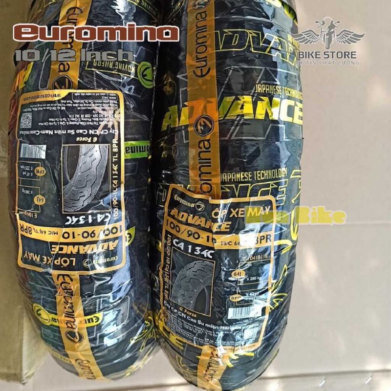 Cặp lốp cho xe Honda Lead 10 và 12 inch TL Chính Hãng