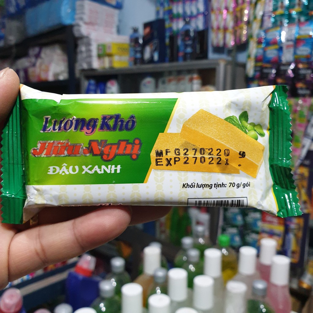 LƯƠNG KHÔ ĐẬU XANH - HỮU NGHỊ GÓI 70G