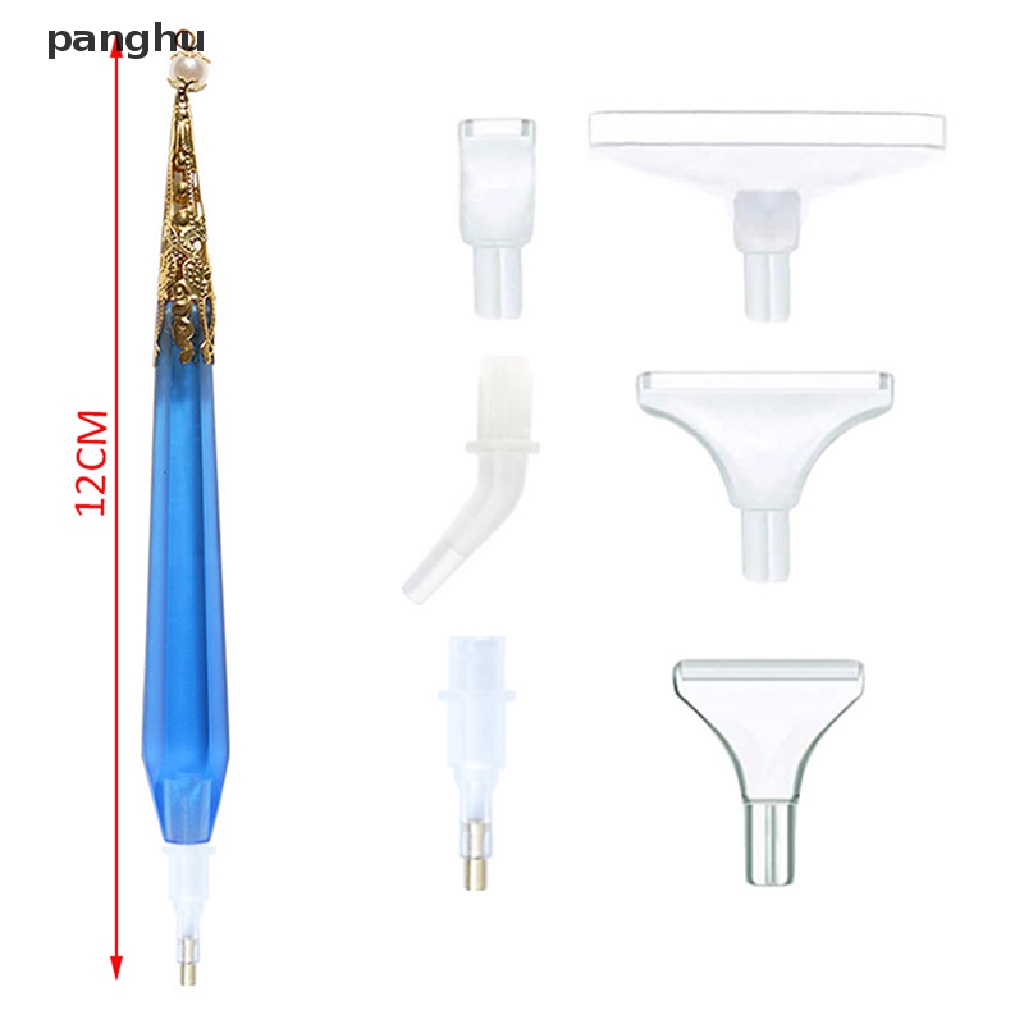 Bút đính đá kèm 6 đầu bút tùy chọn màu sắc chất lượng cao