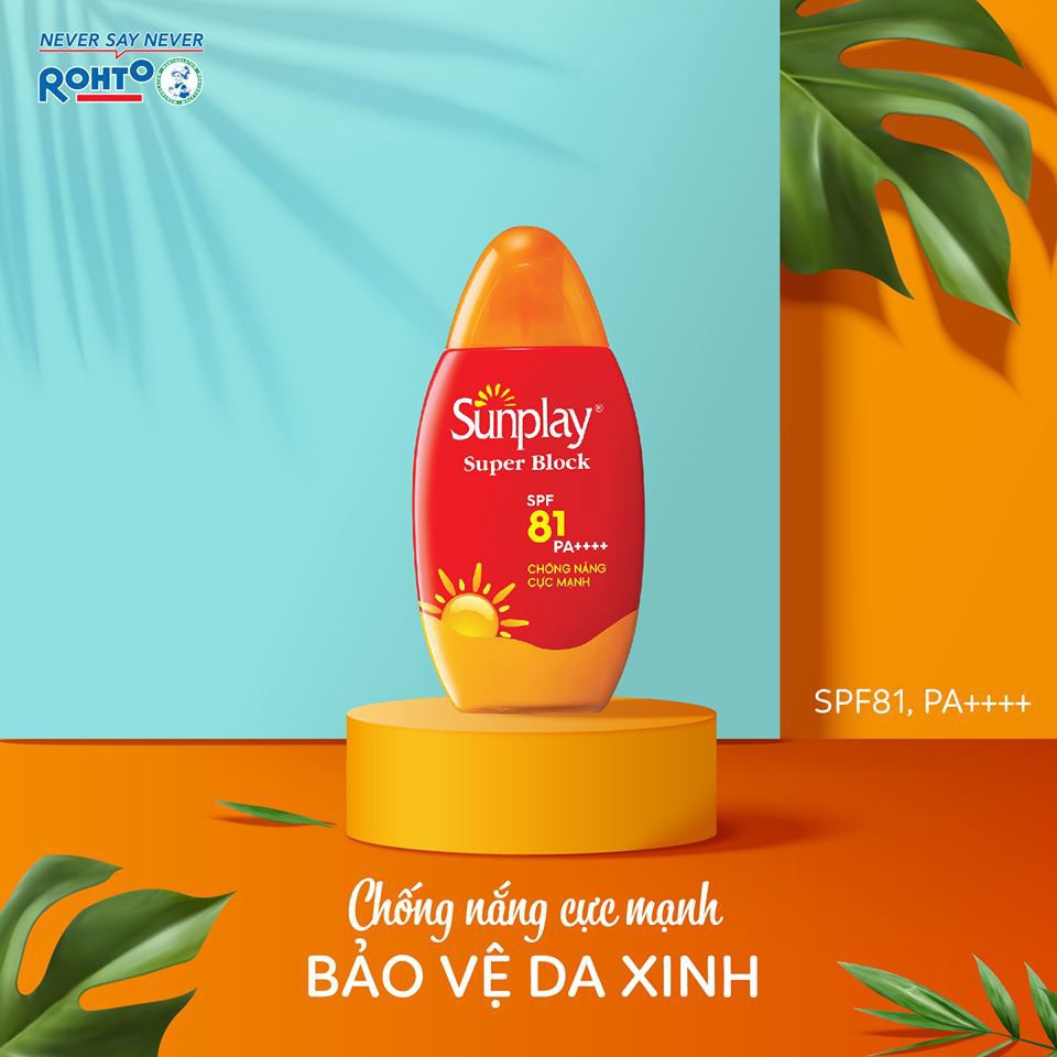 Sữa chống nắng cực mạnh Sunplay Super Block SPF 81