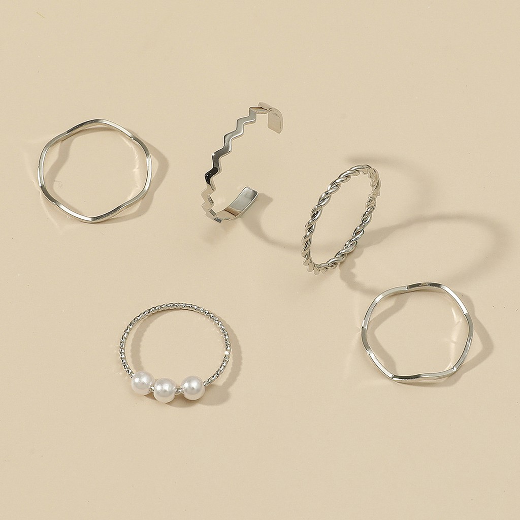 Nhẫn Đeo Tay Kiểu Dáng Đơn Giản Cá Tính Cho Nữ