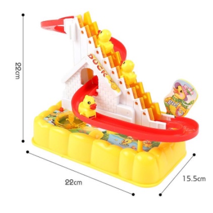 VỊT LEO THANG 6 VỊT Cao cấp, vịt leo cầu trượt 2 tầng cao cấp,có nhạc và có đèn ngộ nghĩnh, đồ chơi cho bé thú vị