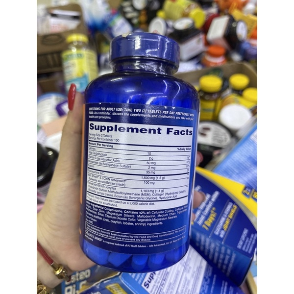 Osteo Bi Flex 200 viên,80 viên-glucosamine chondroitin