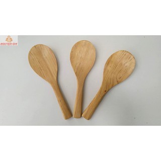[Hàng xuất khẩu] Muỗng xới cơm gỗ Pơ mu