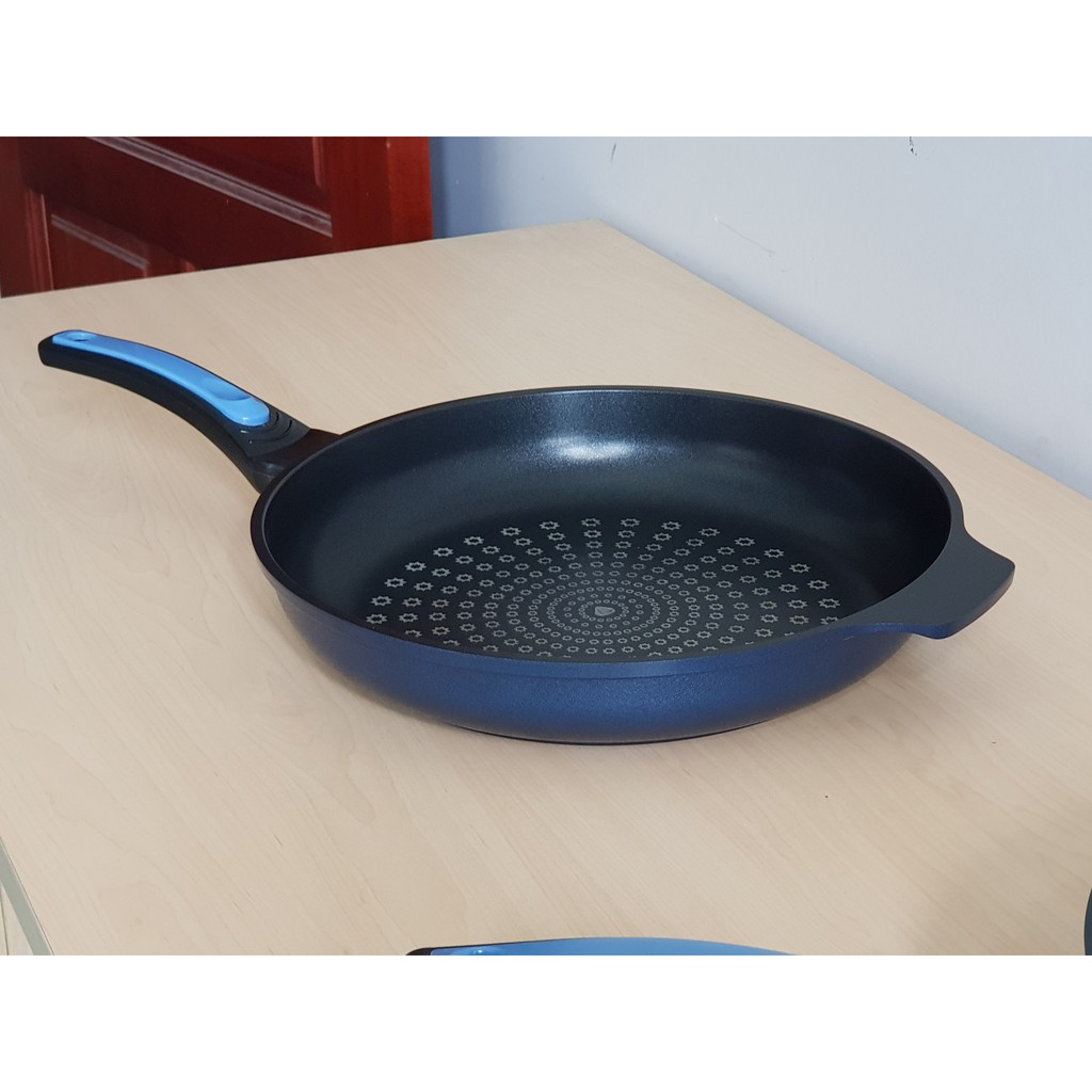 Chảo đá chống dính kim cương cạn CookWay Nhập khẩu Hàn Quốc FCDP-32 size 32cm