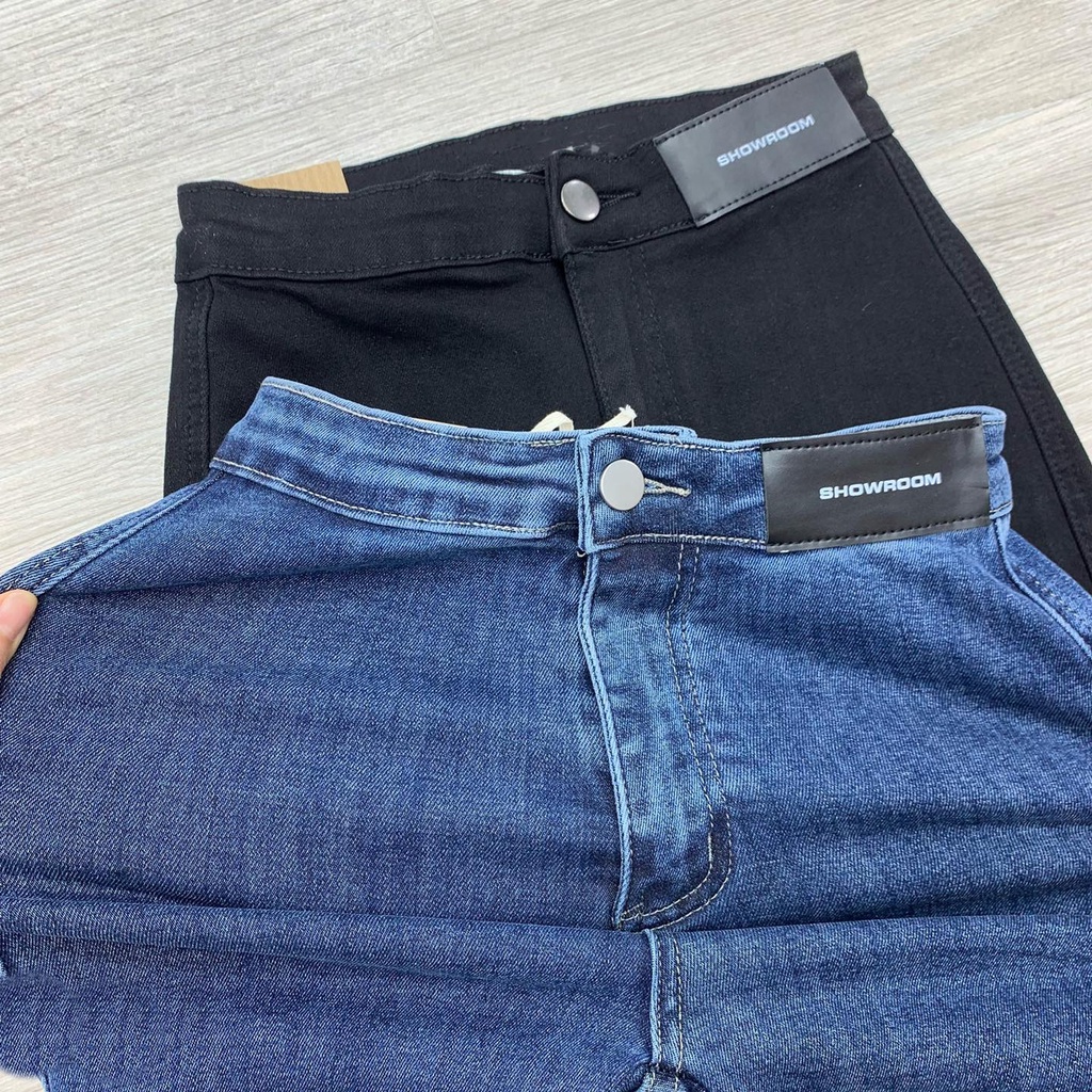 Quần jean ôm cạp cao tag da quảng châu hot nhất 2021-Quần bò cạp cao ulzzang skinny