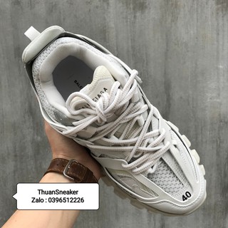 Giầy balen track ba trắng hàng 1:1 (full box + freeship )