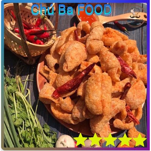 150G 🐖Da Heo Tỏi Ớt🐖 Chú Ba FOOD | Thật Giòn - Thật Béo - Thơm Ngon Đậm Vị