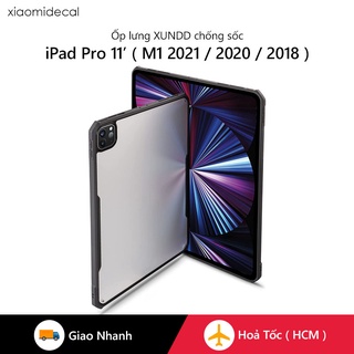 Ốp lưng XUNDD iPad Pro 11' ( M1 2021 / 2020 / 2018 ) Mặt lưng trong, Viền TPU, Chống sốc