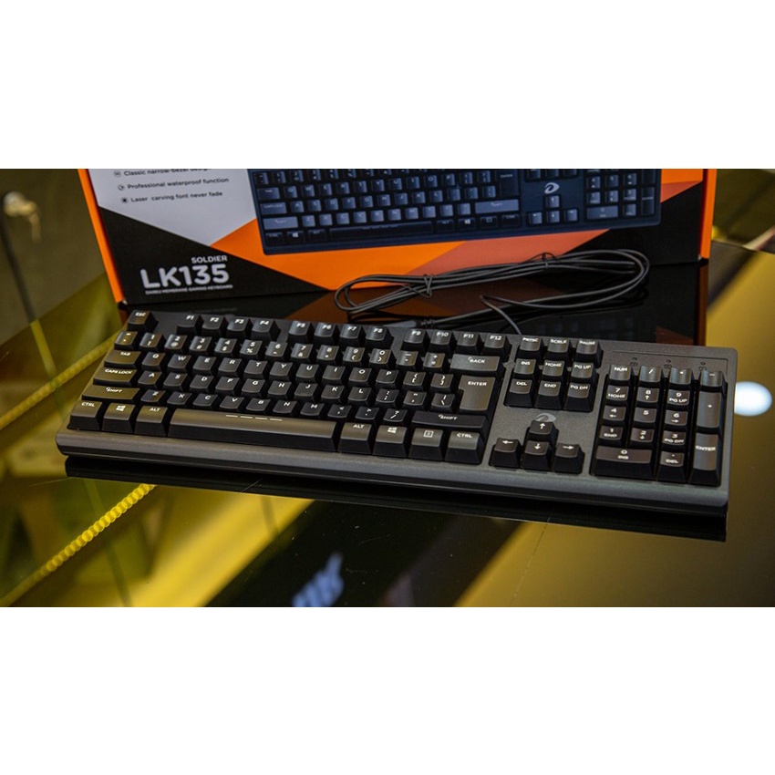 Bàn phím Chống nước GIÁ SỐC⚡DAREU LK135⚡BH 24 Tháng CHÍNH HÃNG