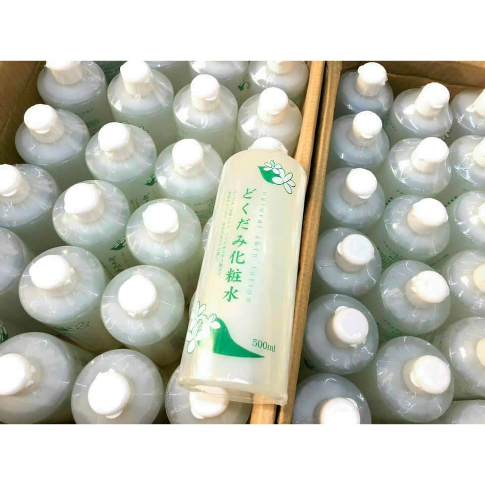 Nước hoa hồng Diếp Cá Tía Tô Dokudami 500ml
