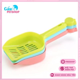 Xẻng nhựa hốt cát mèo