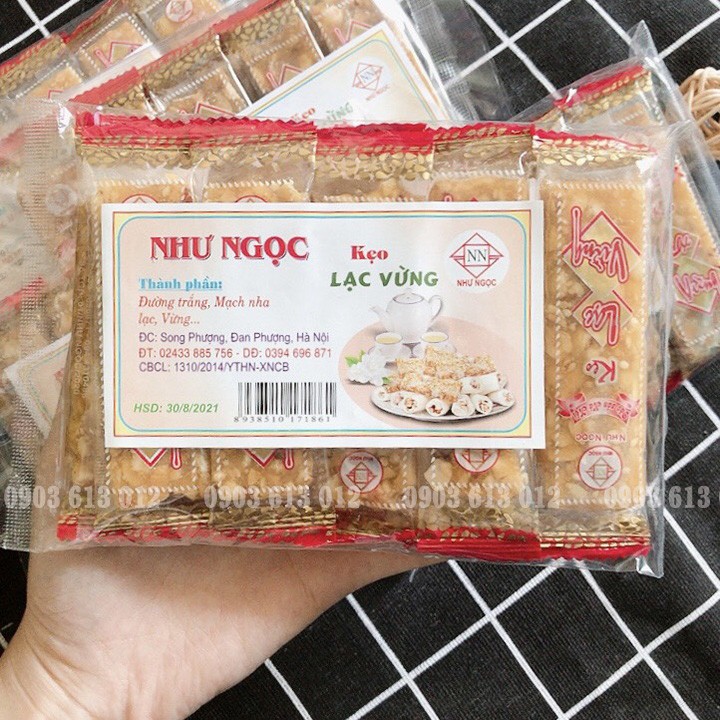 KẸO LAC FREESHIP Kẹo lạc đặc sản cổ truyền giòn ngon