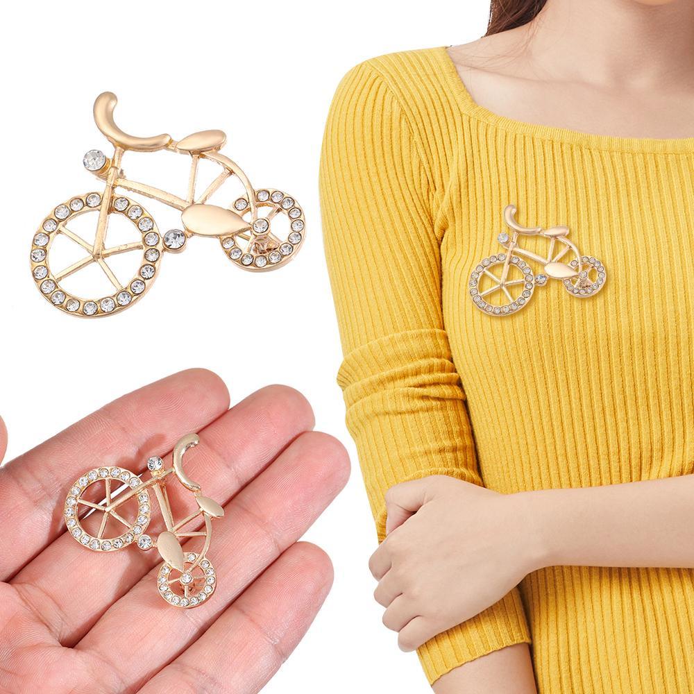 Trâm Cài Áo Hình Xe Đạp Mới