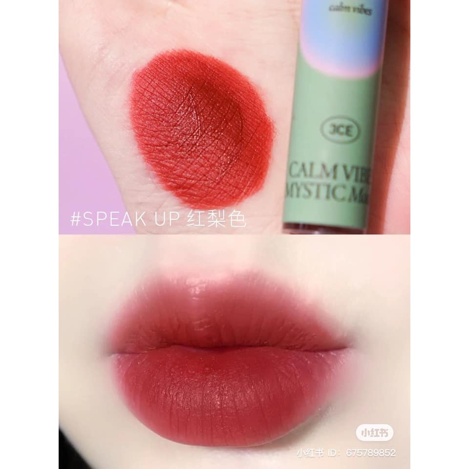 Son kem lì 3CE MYSTIC MOODS Velvet Lip Tint