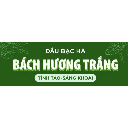 Dầu bạc hà BÁCH HƯƠNG TRẮNG 7ml