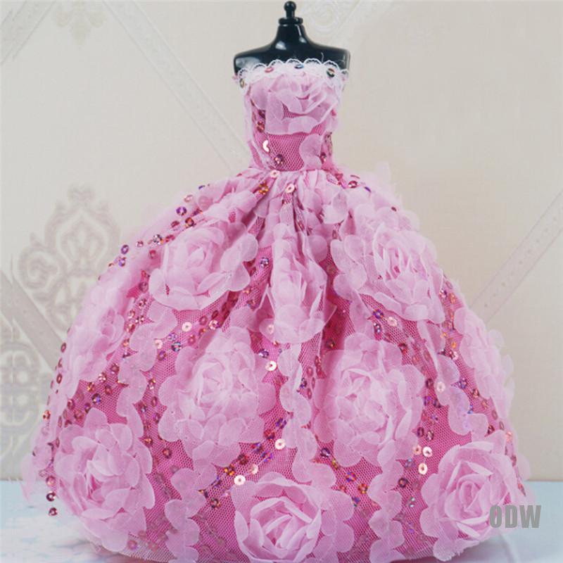 Đầm Đồ Chơi Búp Bê 30cm