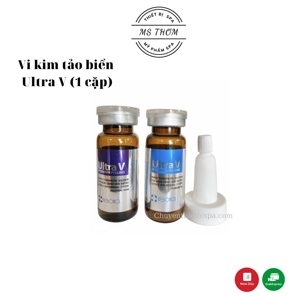 Vi kim tảo biển Ultra V Premium Peeling - 01 cặp chính hãng Hàn Quốc