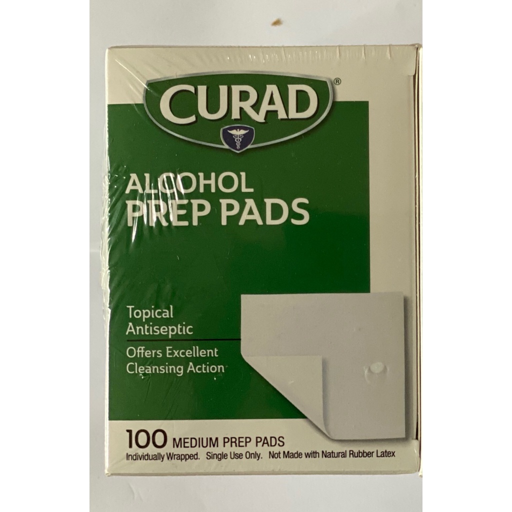 Giấy ướt tẩm cồn 70% Curad