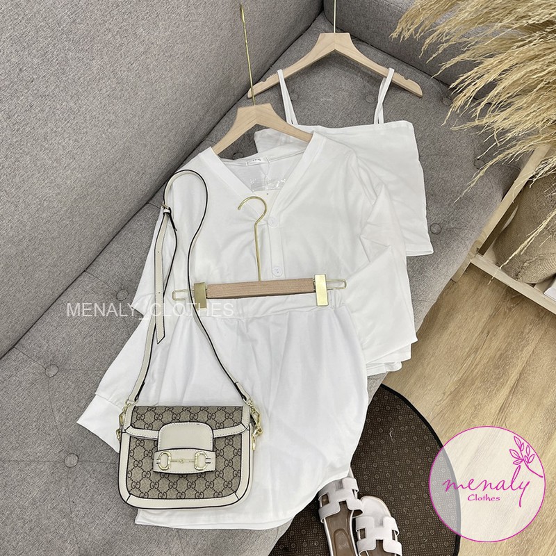 Set bộ đồ nữ cá tính SE20 mẫu set bộ 3 chi tiết