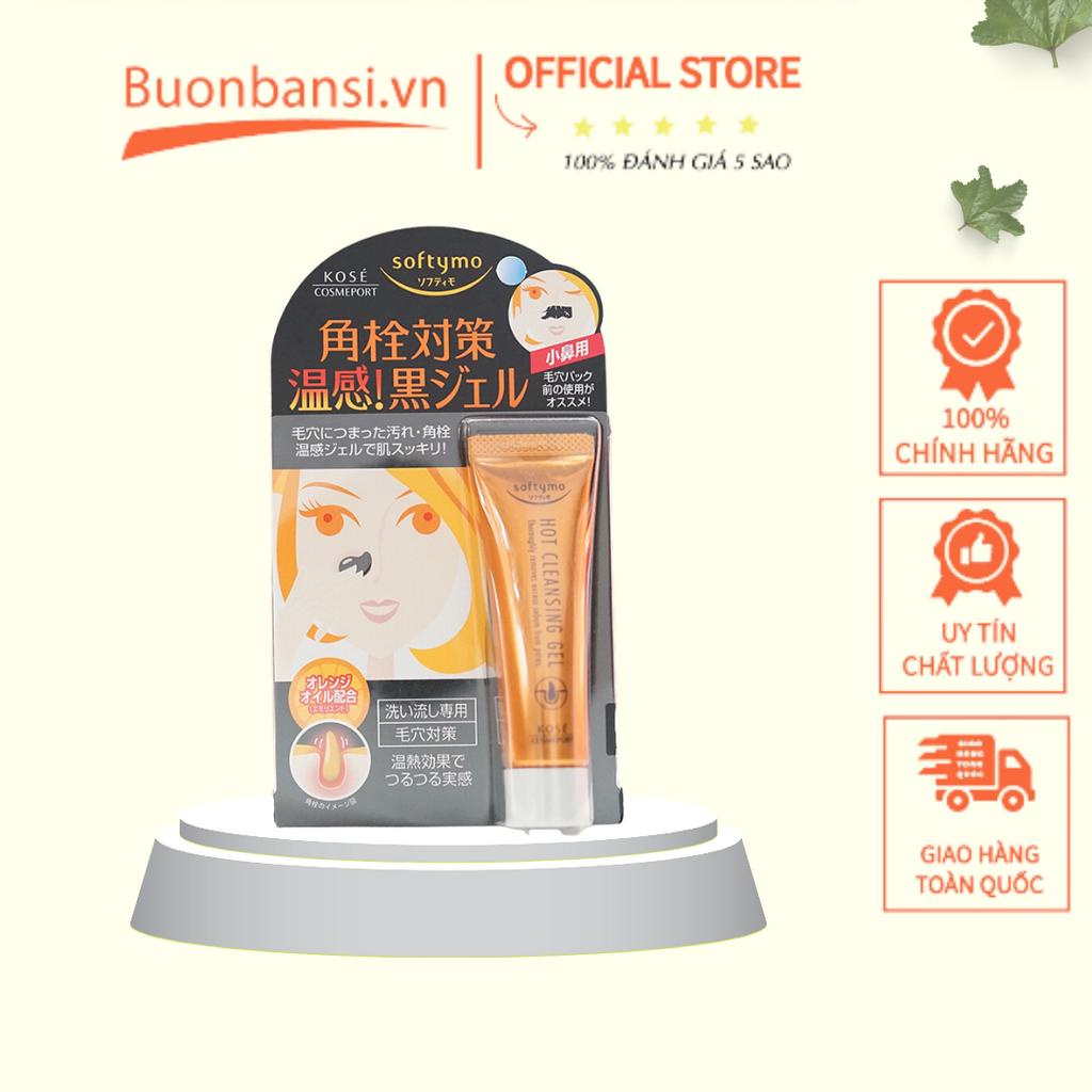 Gel Lột Mụn Đầu Đen Kose Softymo Hot Cleansing Gel 25gr