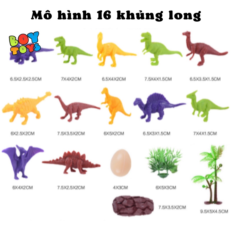 Đồ chơi mô hình công viên khủng long nhiều chi tiết thú vị, chân thật cho bé thỏa sức vui chơi