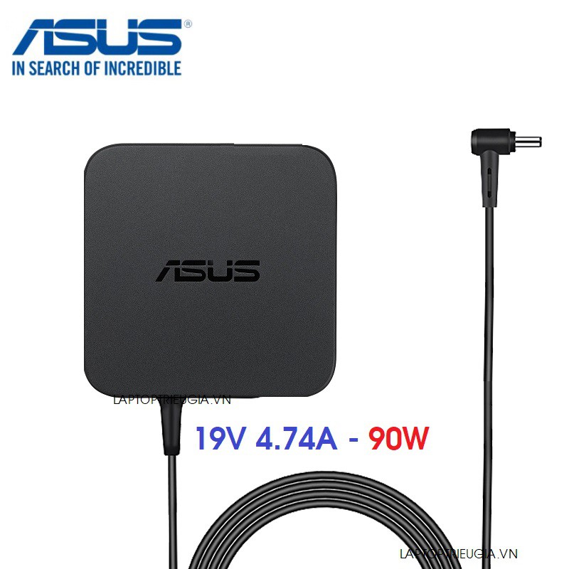 SẠC LAPTOP ASUS 19V 4.74A 90W VUÔNG - CHÍNH HÃNG