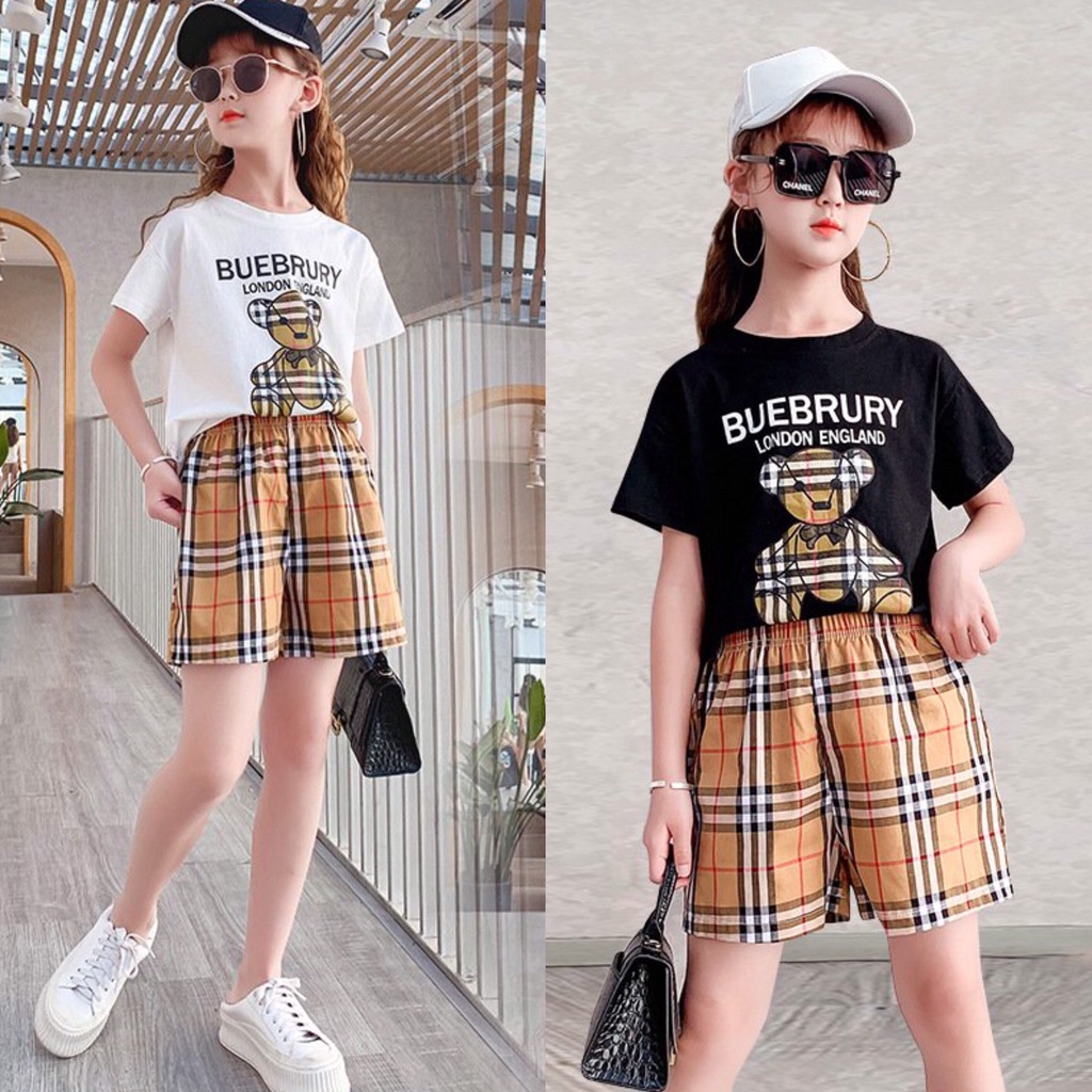 (COMBO 2B) "Không Chọn Mẫu" cho bé gái 18-27kg. Thiết kế xinh xắn, thoải mái. Dễ vận động. G24