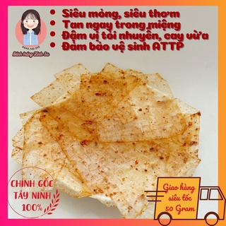 Bánh tráng xì ke phơi sương muối nhuyễn Tây Ninh bịch 50 gram