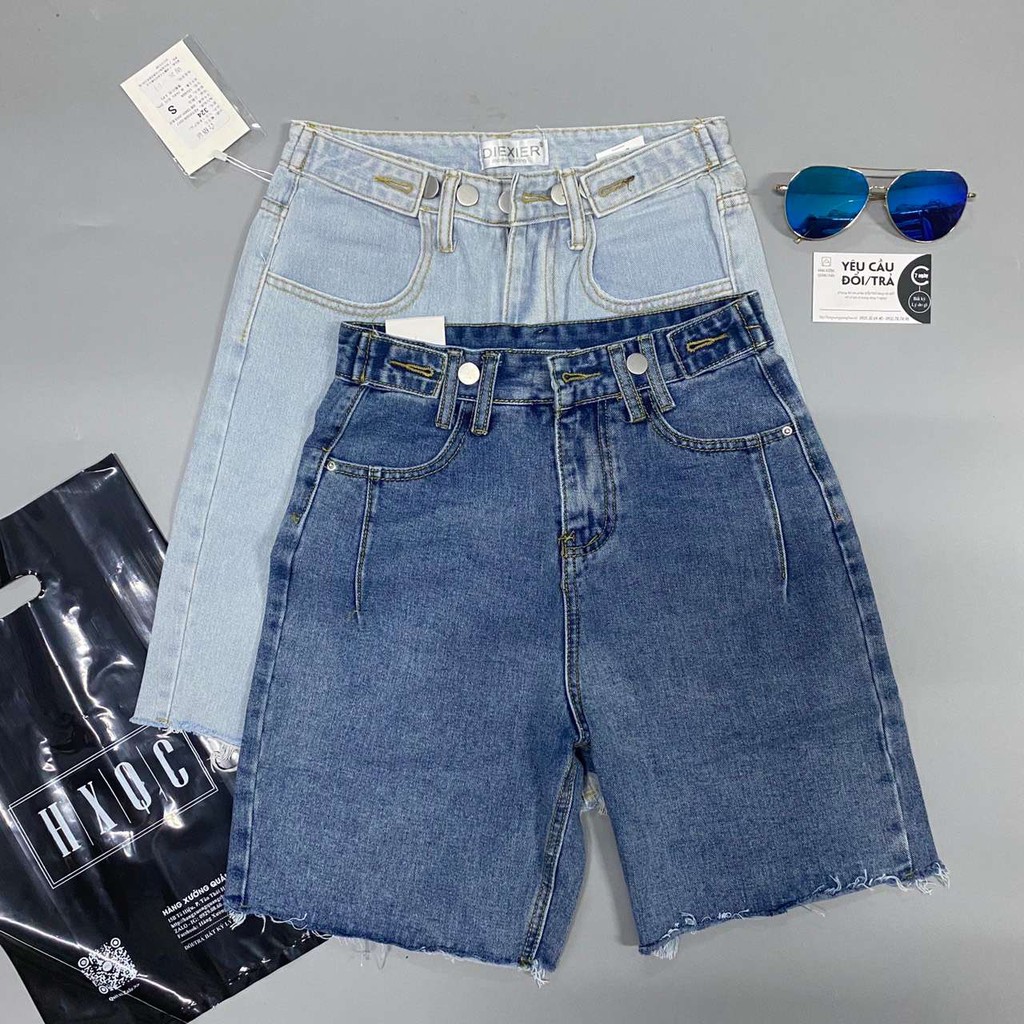 [SẴN] Quần shorts jean nữ Ulzzang Quảng Châu QLJ61