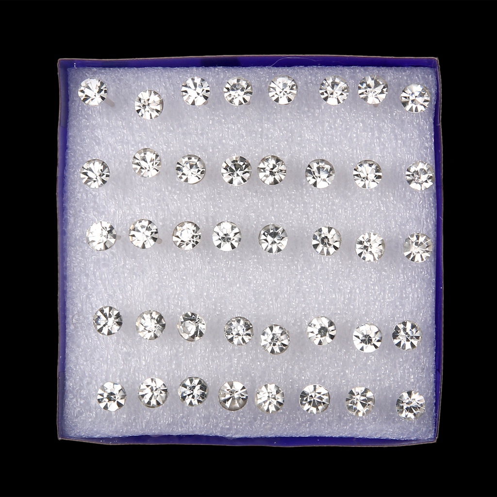 Bộ 20 cặp khuyên tai RINHOO FRIENDSHIP đầy màu sắc thời trang cá tính cho nữ