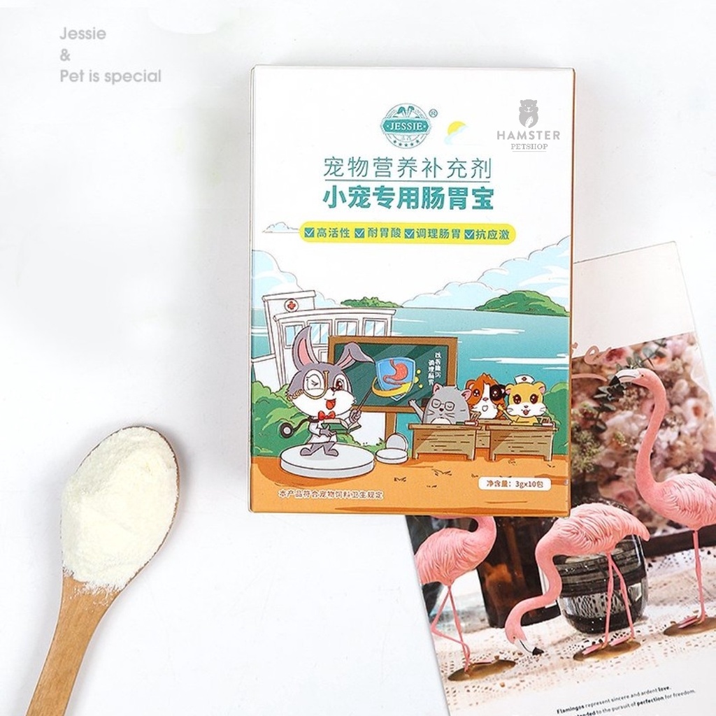 Men tiêu hóa Jessie  dành cho hamster/thỏ/bọ/sóc/nhím