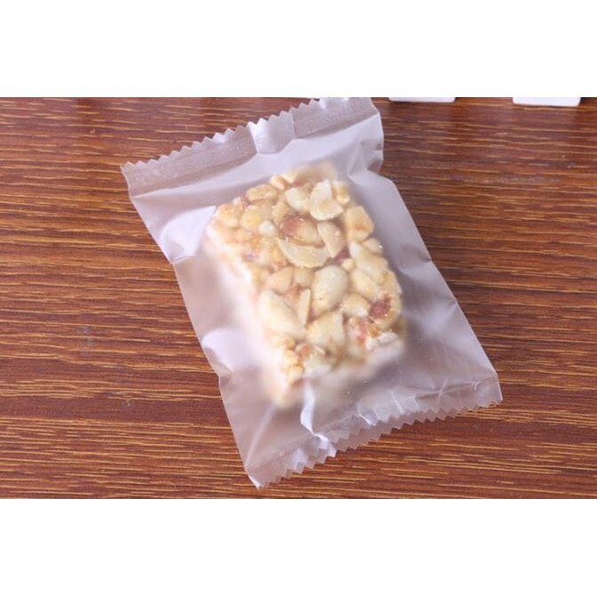 [Chuyên Sỉ] 100 Bao Bì Túi Hàn Miệng Đựng Bánh Kẹo Trắng Mờ Trơn ❤️Chất Liệu Cao Cấp - Hàng Loại 1