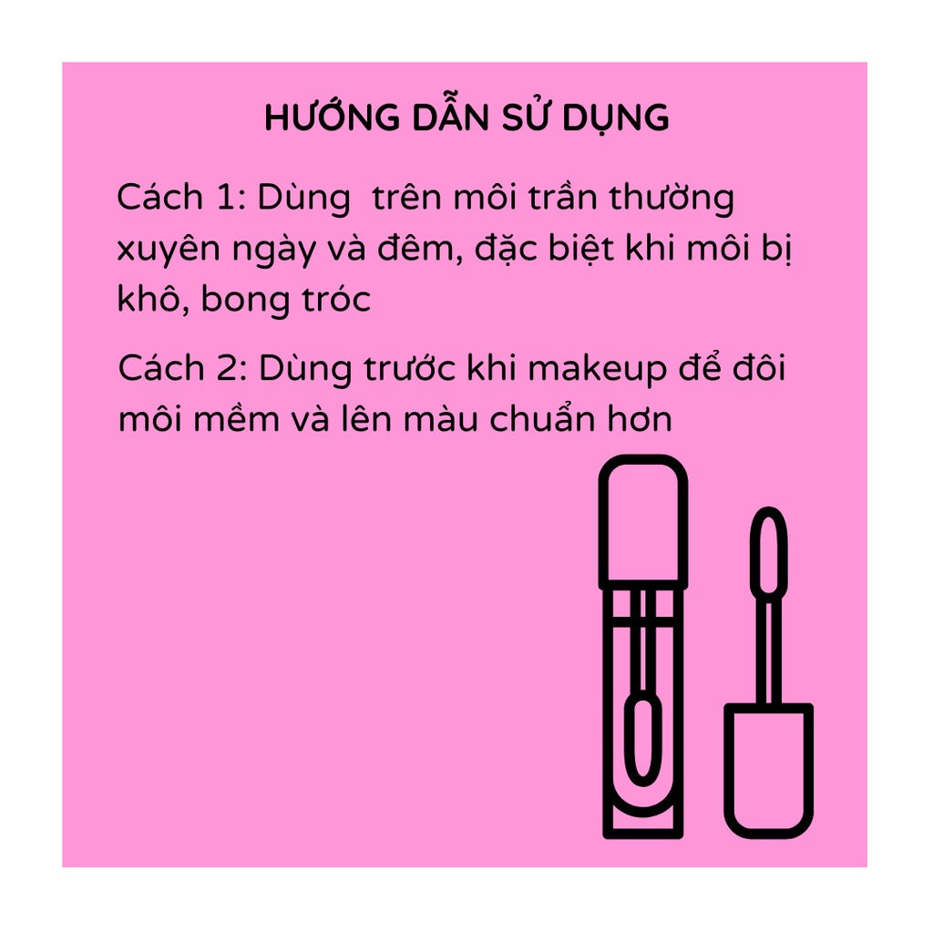 Mặt nạ môi dưỡng ẩm phục hồi KLEANCOLOR Nighty Night 7g