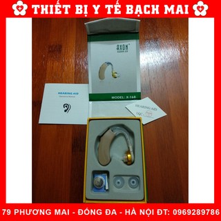 Máy Trợ Thính Axon X-168 [Pin,Đeo Vành Tai]