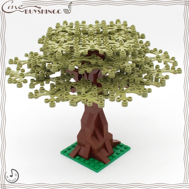 Đồ Chơi lego Hình Cây/Hoa Phát Nhạc Dễ Thương Cho Bé